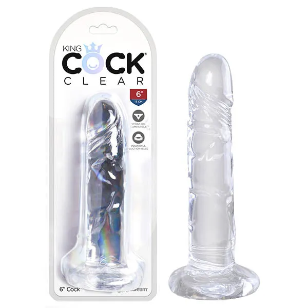 Pipedream Dildos King Cock Clear 6 Cock Clear 152 cm Dong