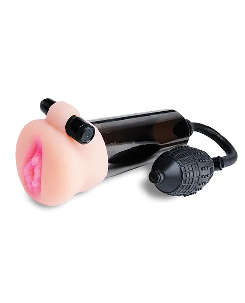 Pipedream Female Sex Toys Pump Worx Travel Trio Pump Set Power Pump Bullet 3 Attch