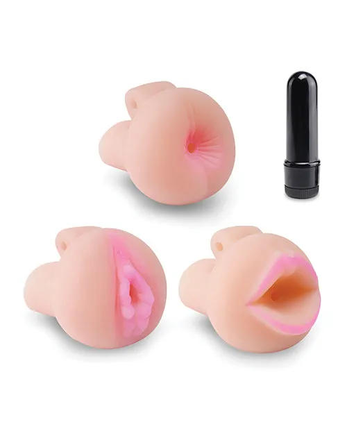 Pipedream Female Sex Toys | Pump Worx Travel Trio Pump Set - Power Pump, Bullet & 3 Attch.