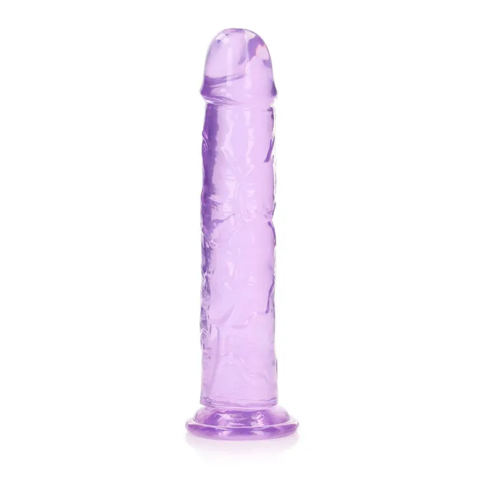 REALROCK 31 cm Straight Dildo - Purple-(rea156pur) | Shots Toys Dildos