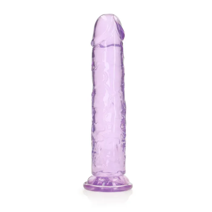 REALROCK 31 cm Straight Dildo - Purple-(rea156pur) | Shots Toys Dildos