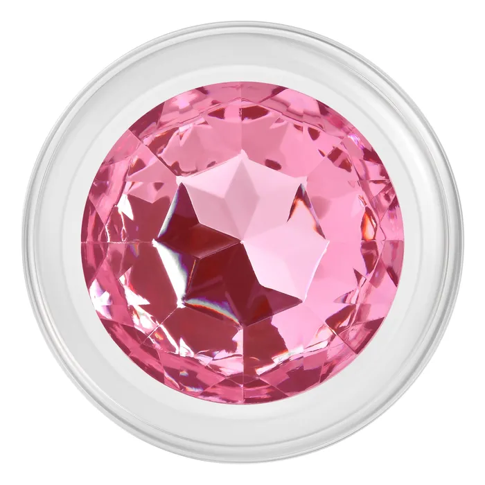 Sale Specials Anal | Pink Gem Glass Plug - Pink