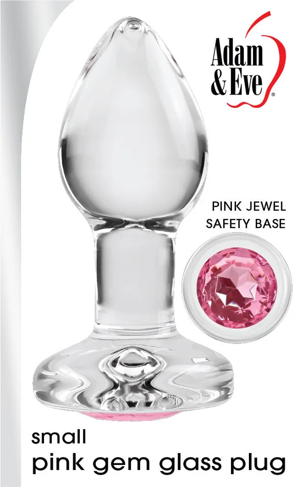 Sale Specials Anal | Pink Gem Glass Plug - Pink