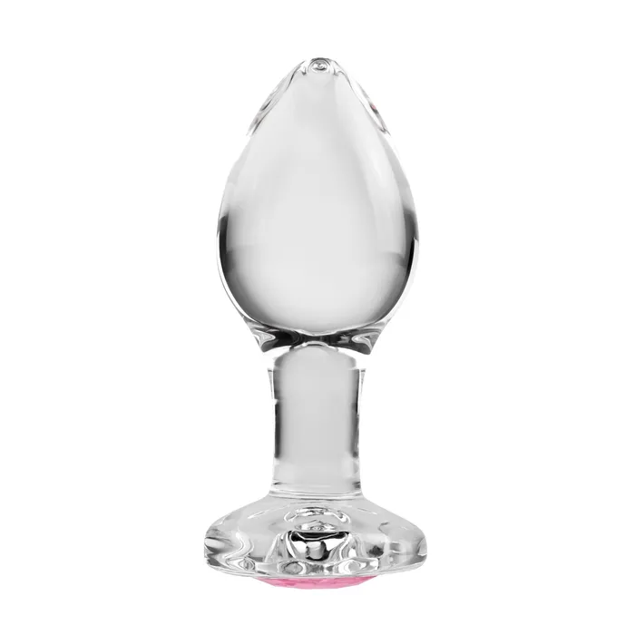 Sale Specials Anal | Pink Gem Glass Plug - Pink