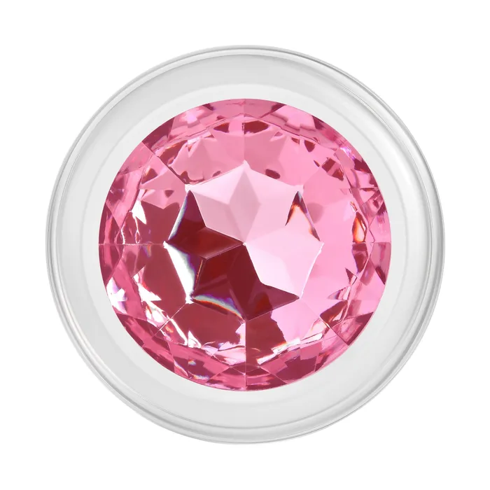 Sale Specials Anal | Pink Gem Glass Plug - Pink