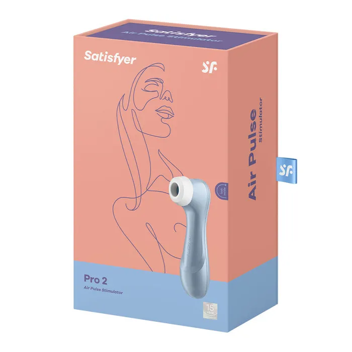 Satisfyer Vibrators | Satisfyer Pro 2 - Blue - Clitoral Stimulator - (satpro2-blu)