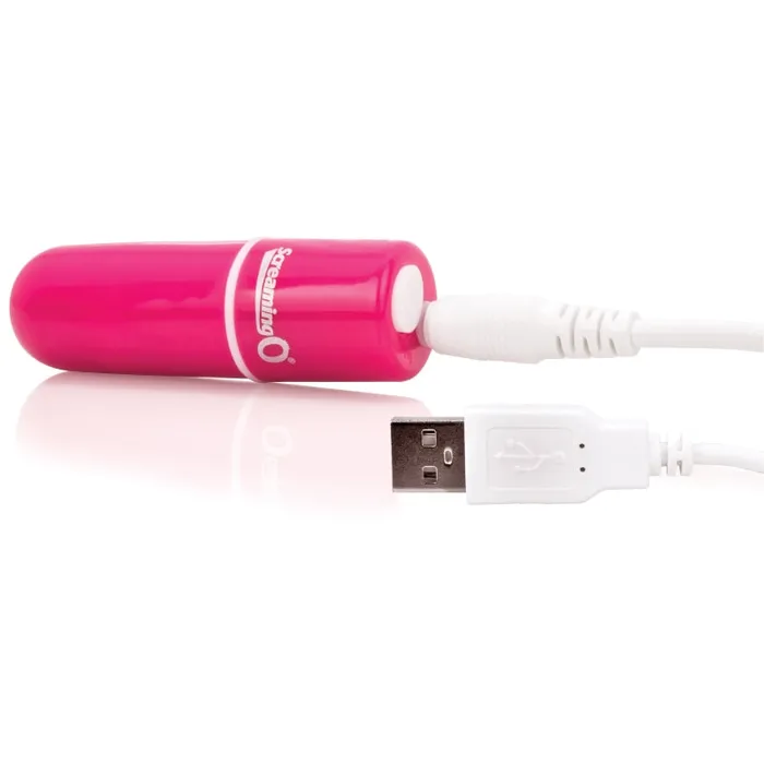 Screaming O Vibrators | Charged Vooom Rechargeable Bullet Vibe - Pink