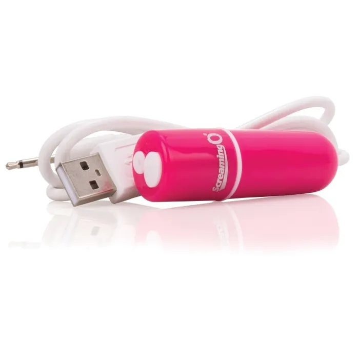 Screaming O Vibrators | Charged Vooom Rechargeable Bullet Vibe - Pink