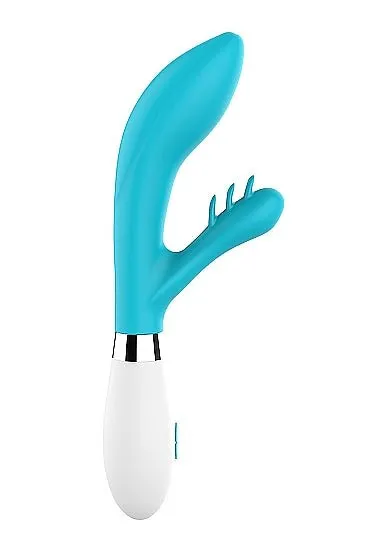 Shots America Agave Ultra Soft Silicone 10Speed Rabbit Vibrator Female Sex Toys