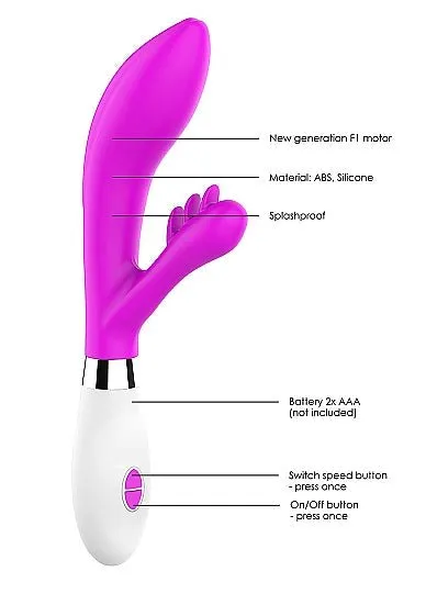 Shots America Agave Ultra Soft Silicone 10-Speed Rabbit Vibrator | Female Sex Toys