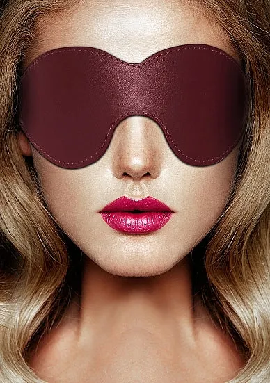 Shots America Ouch Halo Eyemask Burgundy Couples