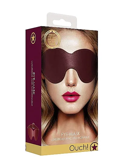 Shots America Ouch Halo Eyemask Burgundy | Couples