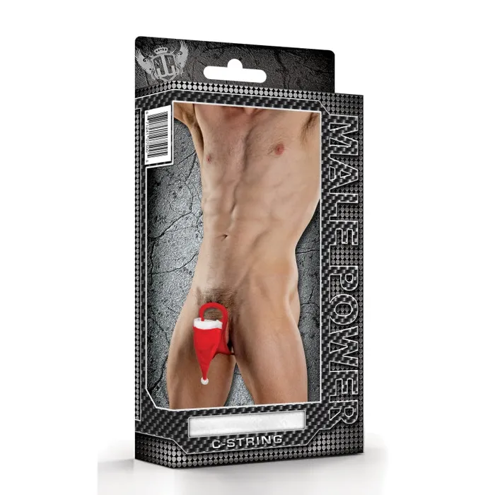 Teddies And Bodies | Male Power C-Strings Santa's Cummin' - One Size