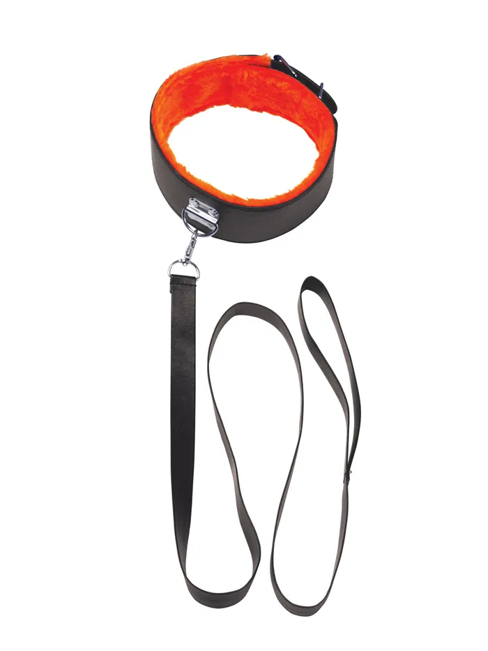 The 9s Orange Is the New Black Short Leash Black Icon Brands Anal