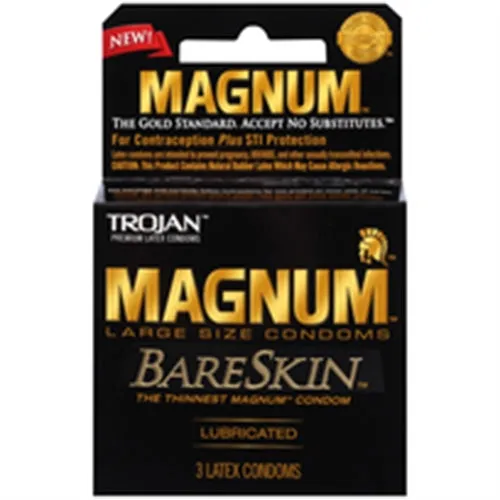 Trojan Magnum Bareskin 3 Pack Paradise Marketing Enhancers