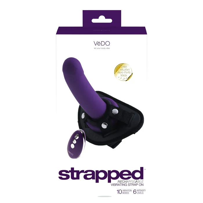 VeDO VeDO Strapped: The Ultimate Strap-On Vibrator | Female Sex Toys