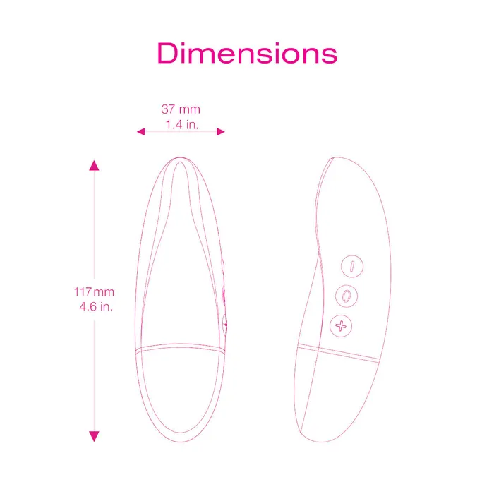 Vibrators | Intimina KIRI Massager Pink - Intimina