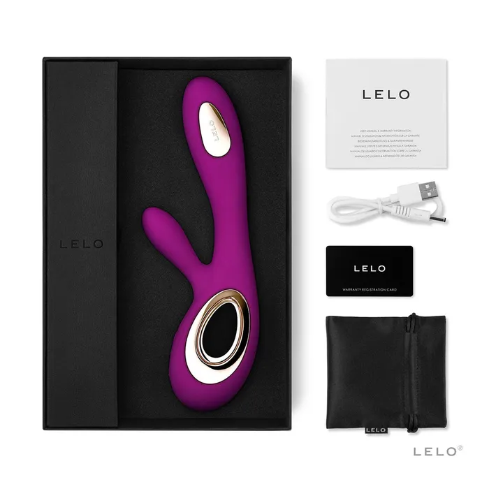 Vibrators | LELO LELO Soraya Wave Midnight Blue Vibrator