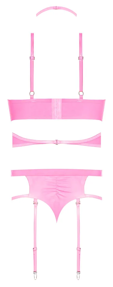 Vibrators | Magic Silk Lingerie Club Candy Bra Harness & Panty Pink