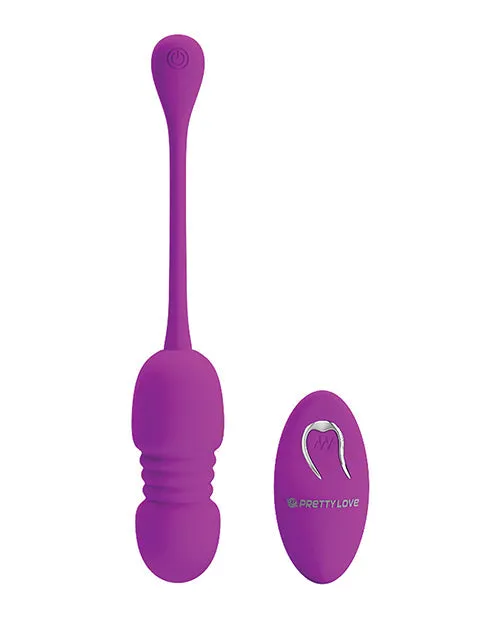 Vibrators | Pretty Love Callieri Remote Thrusting Egg - Fuchsia - Liaoyang Baile Health Care Produ