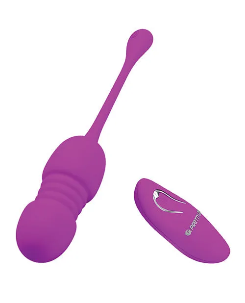 Vibrators | Pretty Love Callieri Remote Thrusting Egg - Fuchsia - Liaoyang Baile Health Care Produ