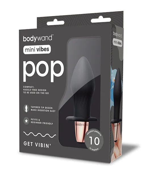 Vibrators Xgen Xgen Bodywand Mini Vibes Pop Black