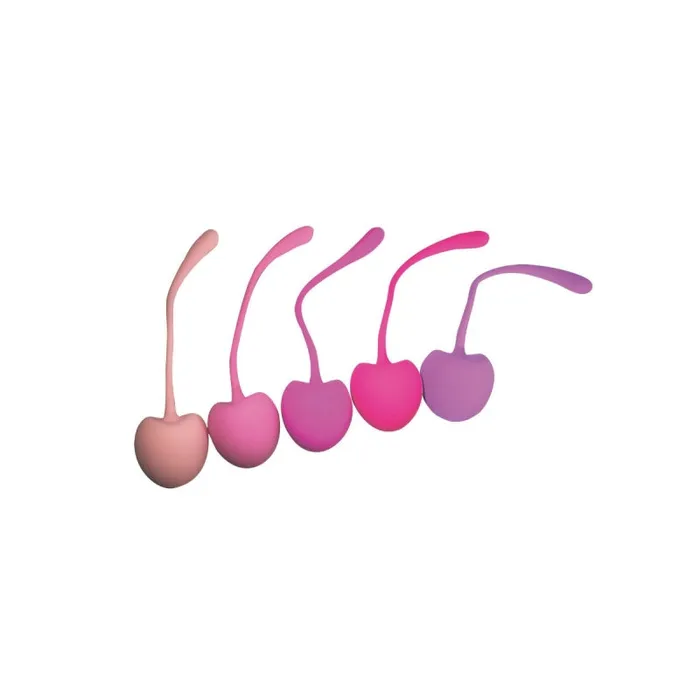 Voodoo Toys Female Sex Toys Pleasure Cherry Kegel Balls MultiWeighted 5 Pack