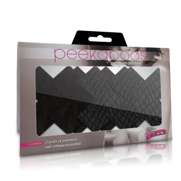 X-Gen Products Anal | Pasties Classic Black X (peekaboos)