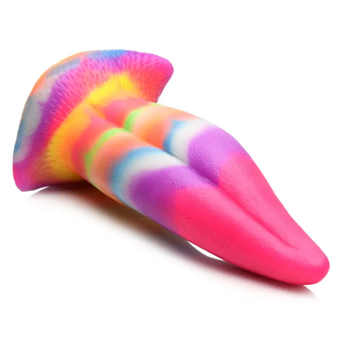 XR Brands Dildos | Creature Cocks Unicorn Kiss Silicone Dildo-(ah100)