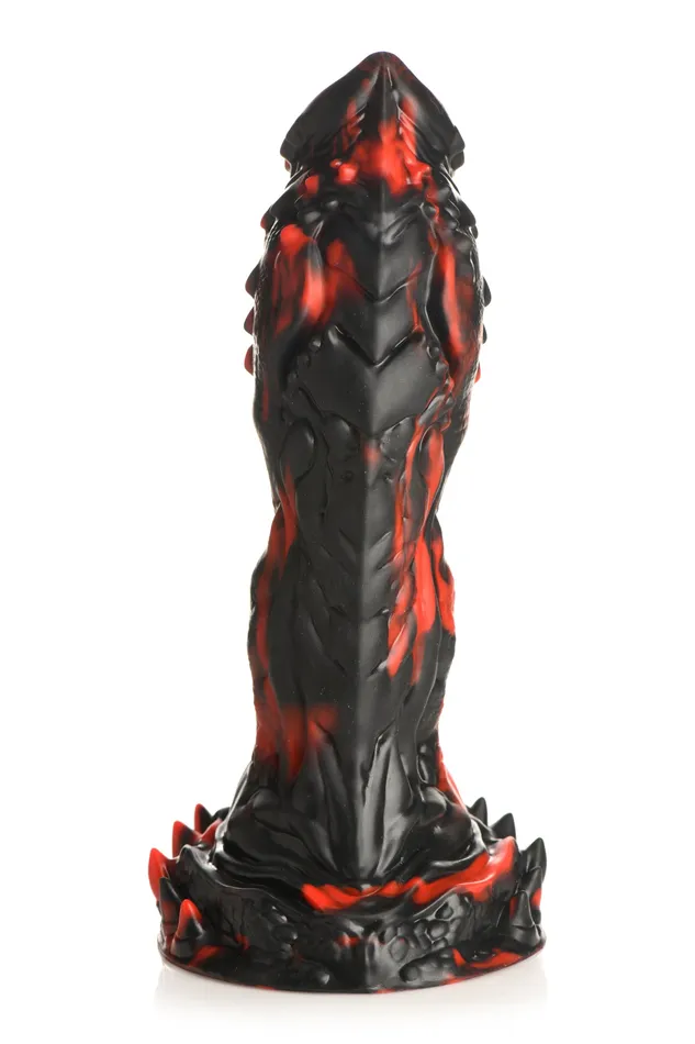 XR Brands Female Sex Toys | Grim Reaper Silicone Fantasy Ribbed DIldo by Creature Cocks