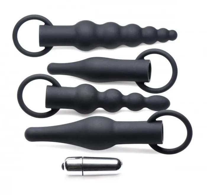 XR Brands Male Sex Toys Master Series Premium 3x Ring Rimming Anal Training Set