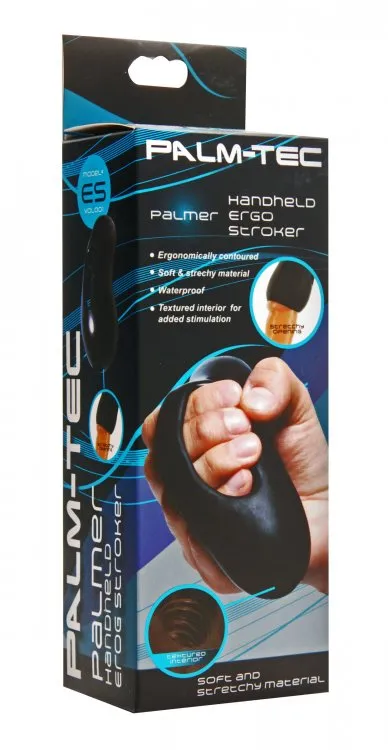 XR Brands Male Sex Toys | Sex Flesh Palmer Hand Held Ergo Stroker