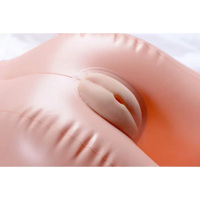 XR Brands Sexflesh Male Sex Toys | Miko Blow Up Love Doll With Realistic Hands and Feet