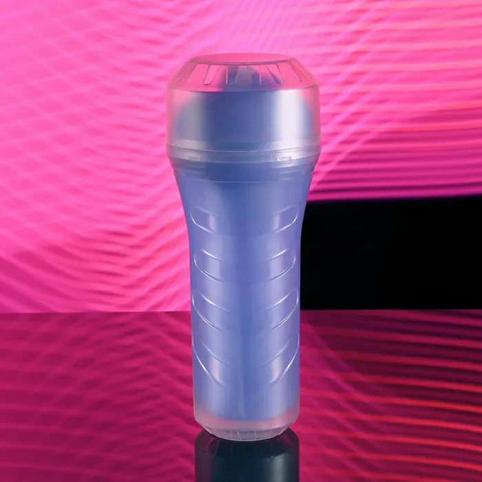 Zero Tolerance POP ON THE GLOW - Glow in Dark Purple Vagina Stroker | Zero Tolerance Male Sex Toys