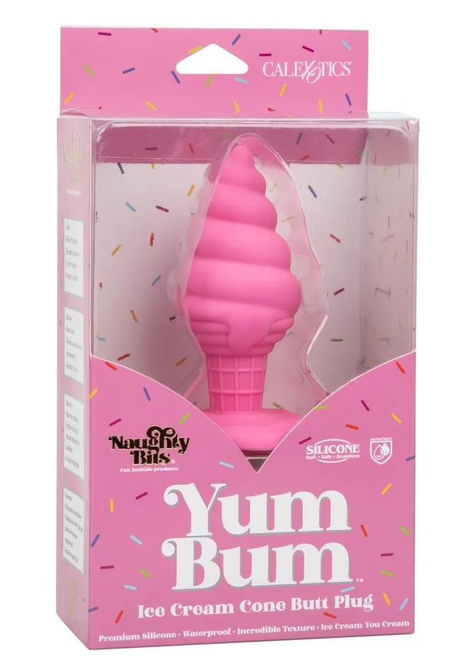 Anal Naughty Bits Naughty Bits Yum Bum Ice Cream Cone Silicone Butt Plug
