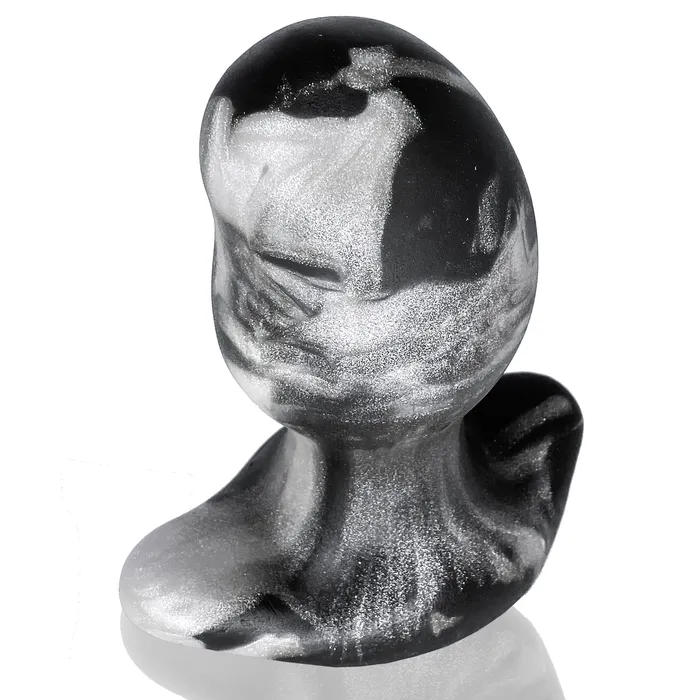 Anal Oxballs Oxballs Ergo Platinum Swirl Silicone Butt Plug