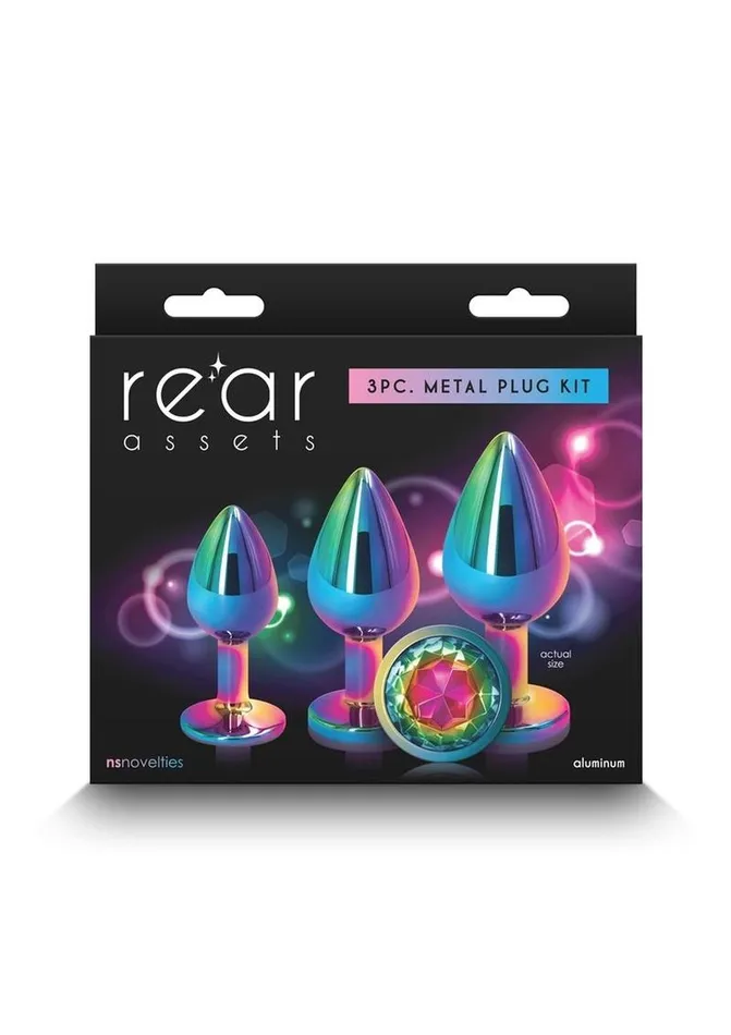 Anal Rear Assets Rear Assets Aluminum Anal Plug Trainer Kit