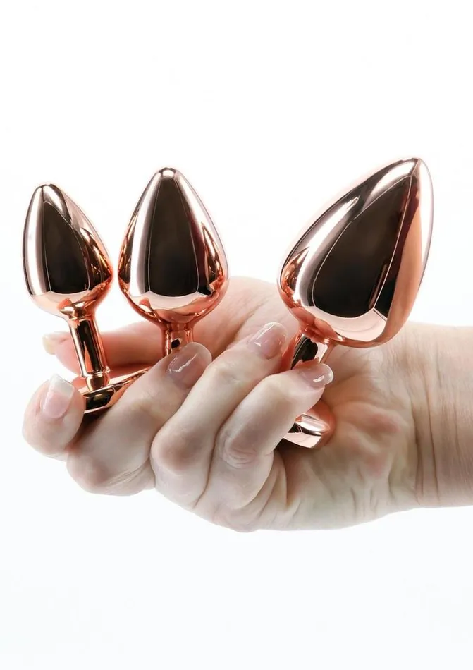 Anal Rear Assets Rear Assets Aluminum Anal Plug Trainer Kit
