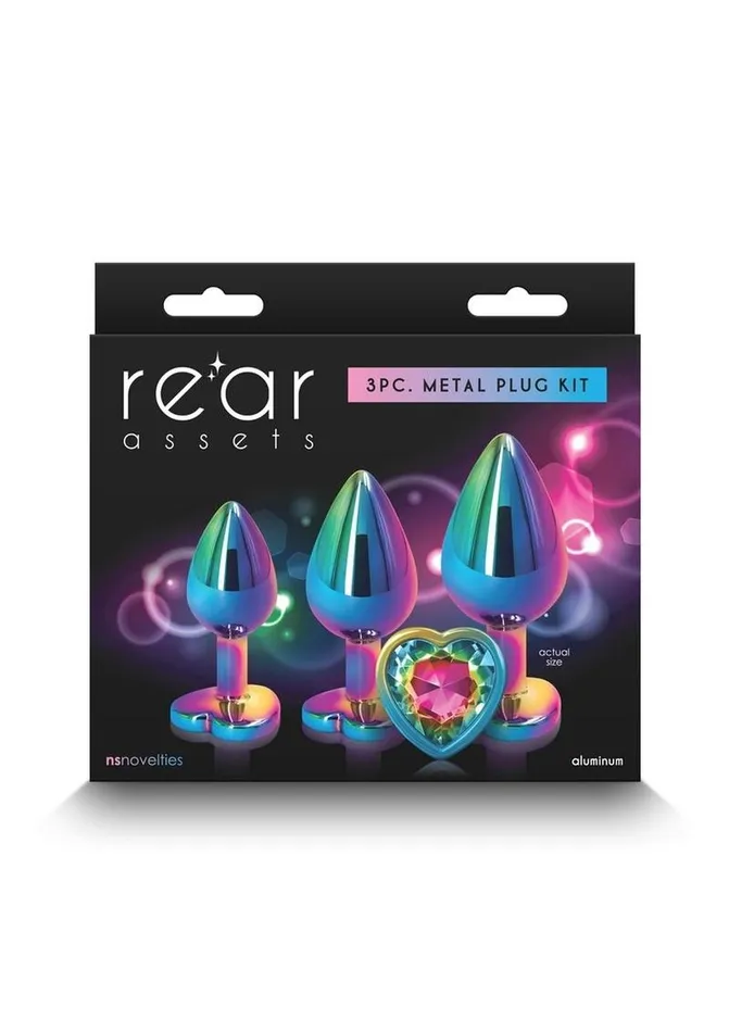 Anal Rear Assets Rear Assets Aluminum Anal Plug Trainer Kit