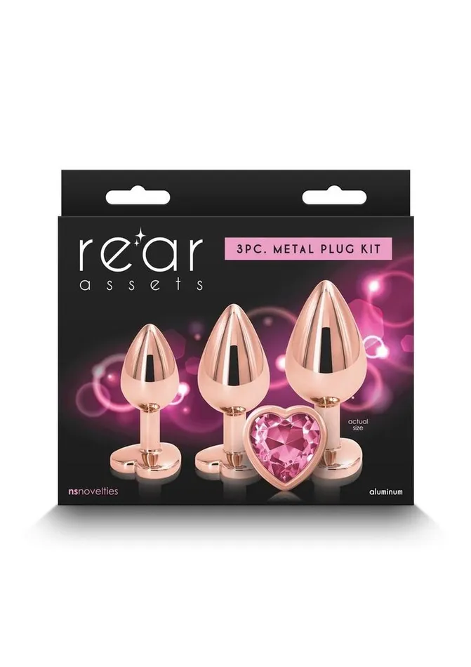 Anal Rear Assets Rear Assets Aluminum Anal Plug Trainer Kit