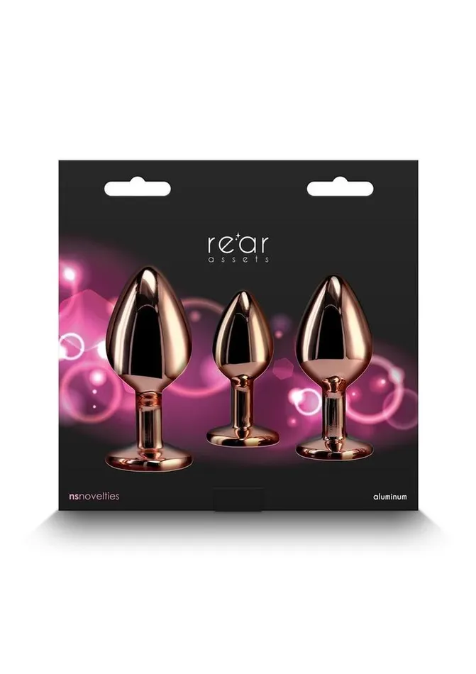 Anal Rear Assets Rear Assets Aluminum Anal Plug Trainer Kit