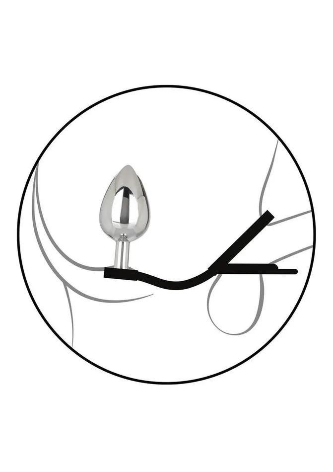 Anal Star Fucker XL Teardrop Plug Silicone Dual Enhancer Star Fucker