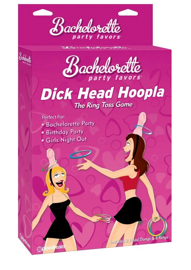 Bachelorette Party Favors Dick Head Hoopla Party Game Bachelorette Party Favors Games