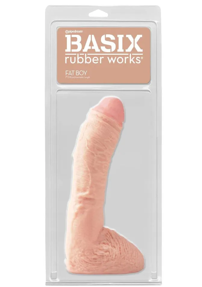 Basix Rubber Works Dildos Basix Rubber Works Fat Boy Dong