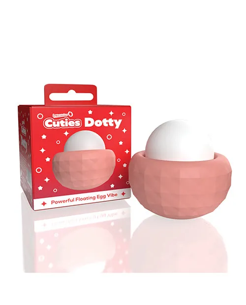 Bushman Products Female Sex Toys Screaming O Cuties Dotty Egg Vibrator Dusty Rose