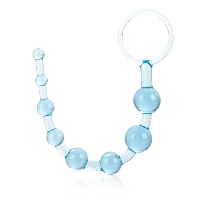 California Exotic Anal Anal 101 Intro Beads Blue
