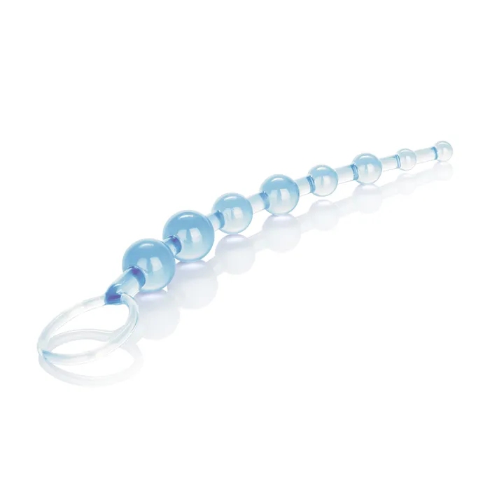 California Exotic Anal Anal 101 Intro Beads Blue