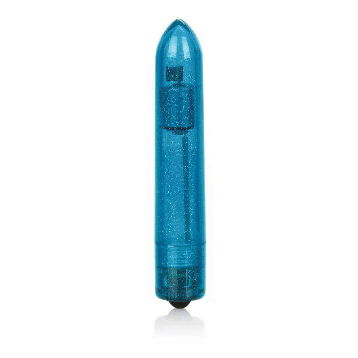 California Exotic Female Sex Toys Shanes World Sparkle Bullet Blue