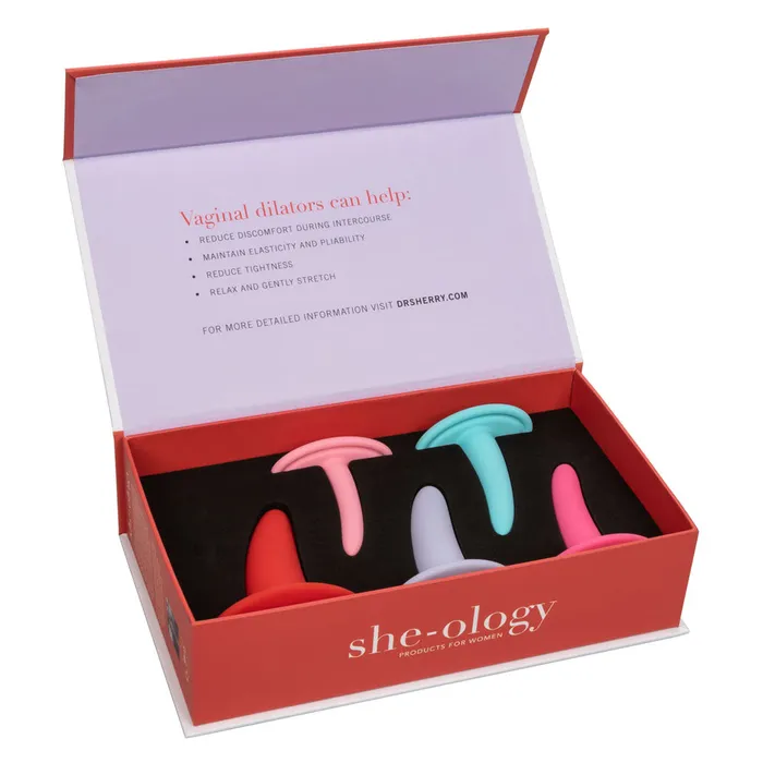 California Exotic Male Sex Toys SheOlogy 5Piece Wearable Vaginal Dilator Set