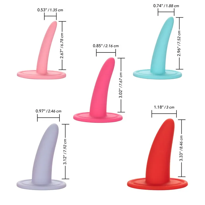 California Exotic Male Sex Toys SheOlogy 5Piece Wearable Vaginal Dilator Set